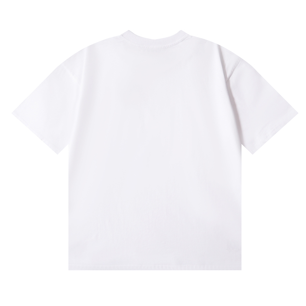 Amiri Blue Logo Print Tee detail photo 8