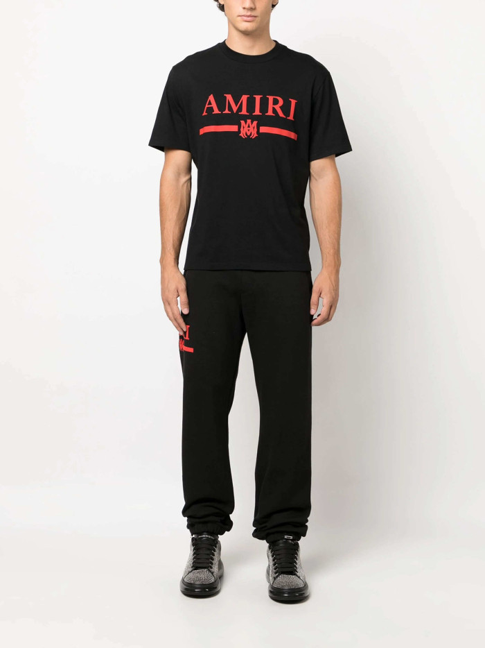 Amiri Classic red logo Print tee 2 colors