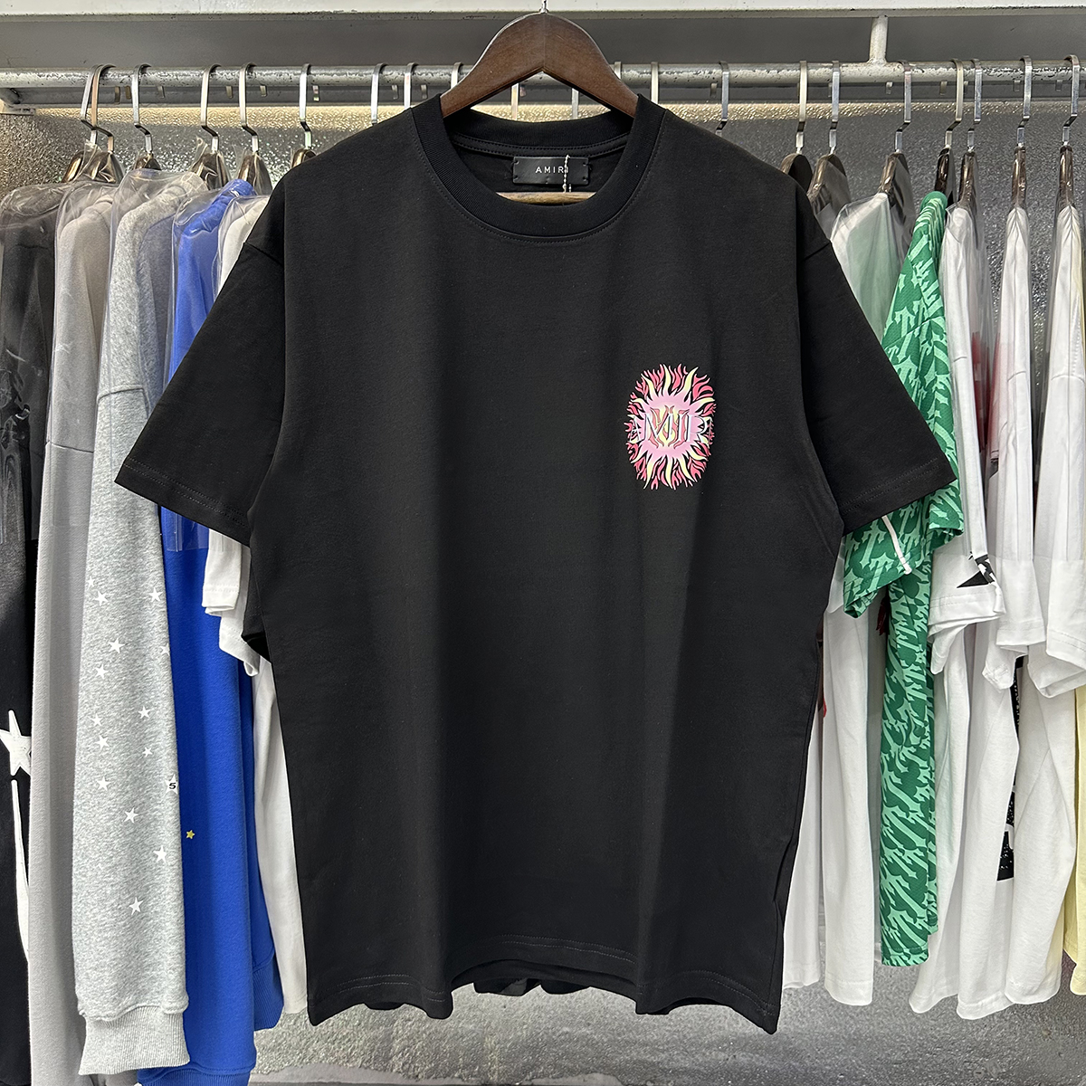 Amiri Sun Totem Print Tee detail photo 19