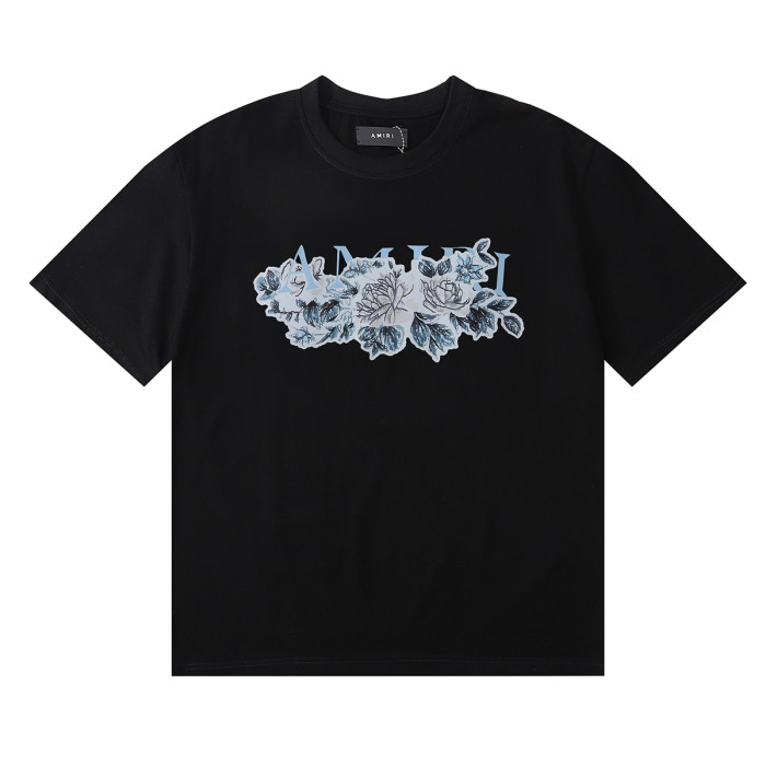 Amiri floral grey Print tee 2 colors