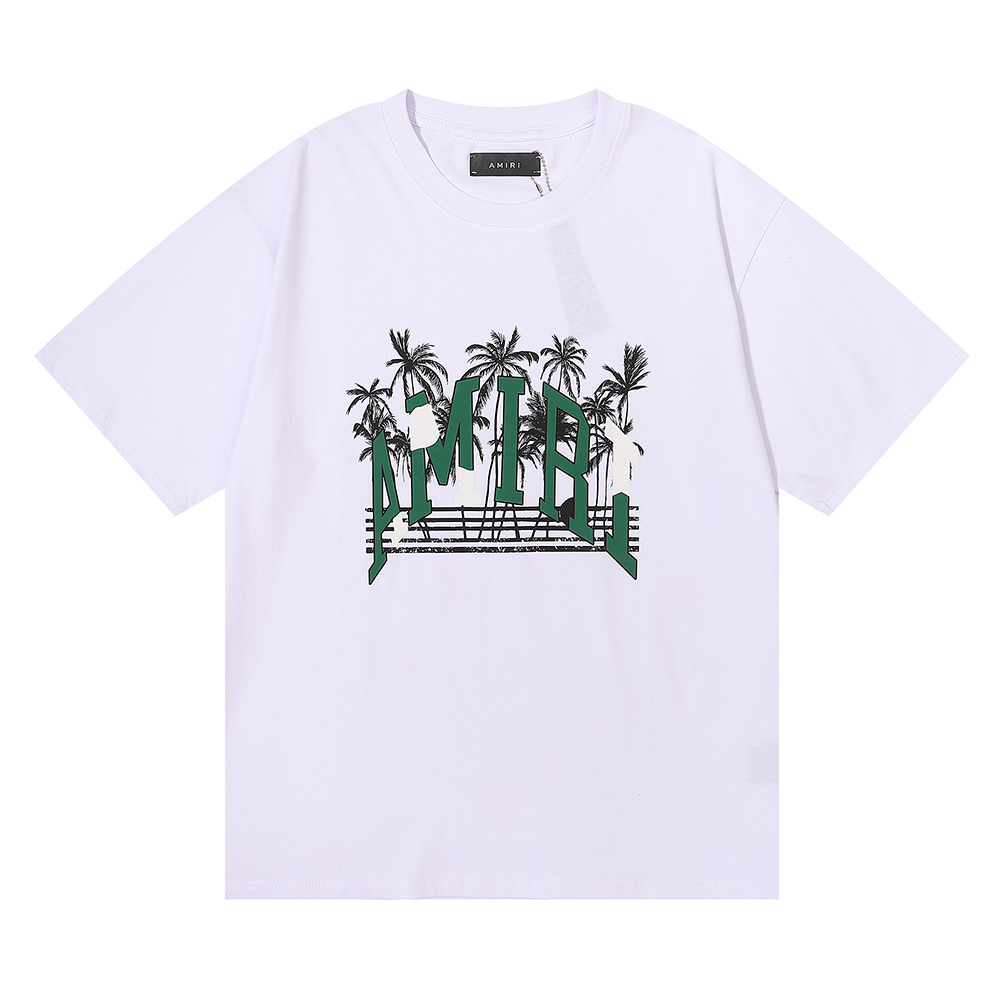 Amiri Coconut Tree Print Tee detail photo 13