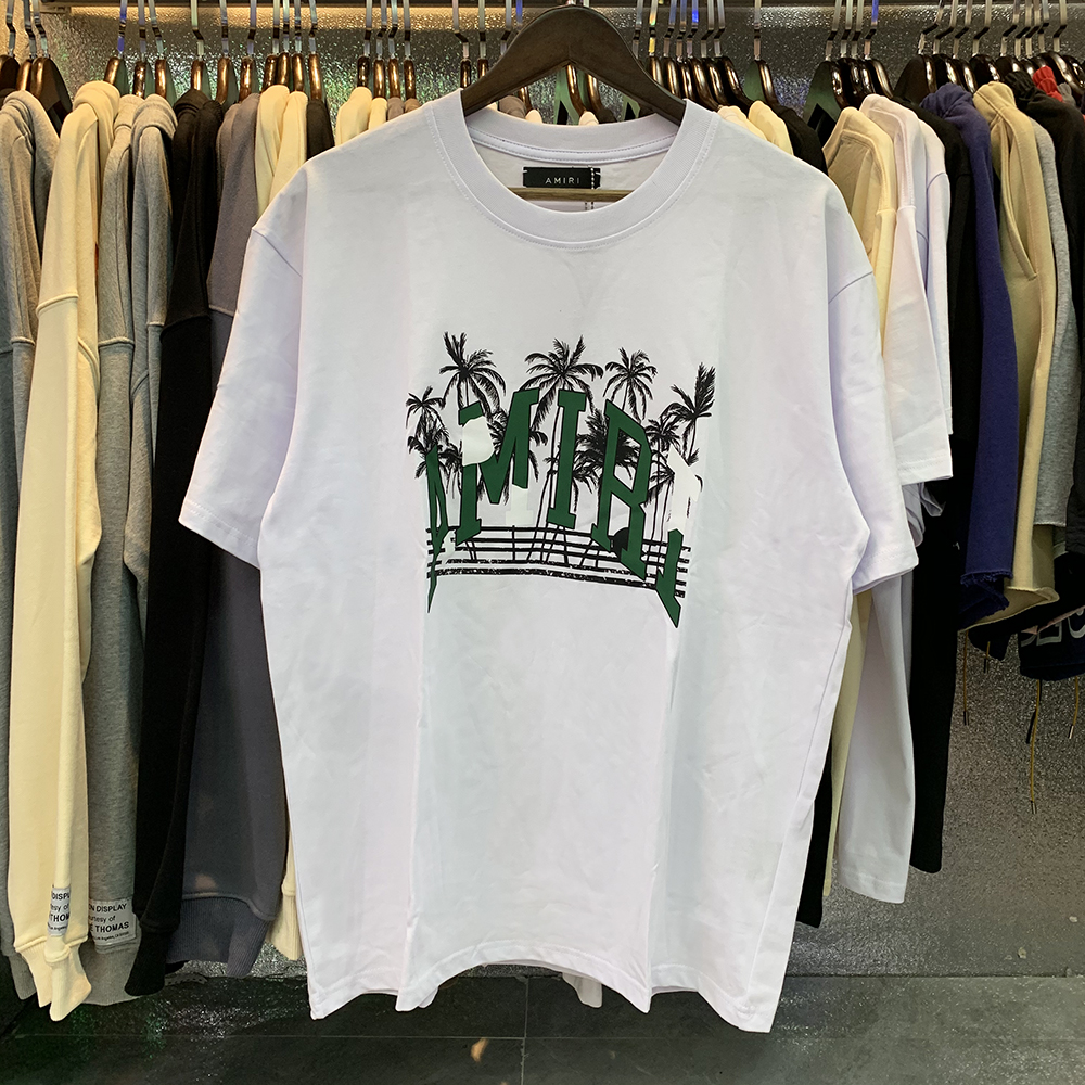 Amiri Coconut Tree Print Tee detail photo 16