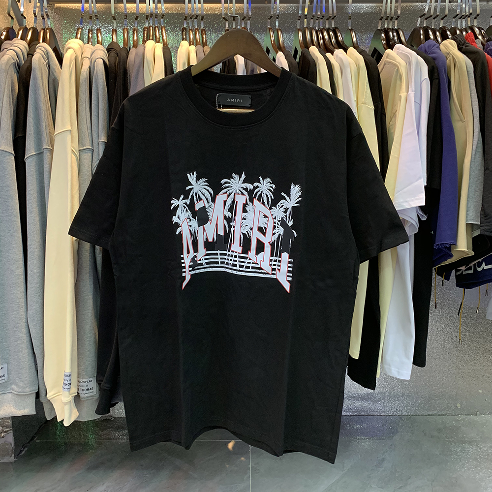 Amiri Coconut Tree Print Tee detail photo 15