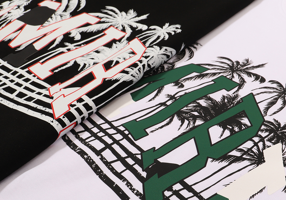 Amiri Coconut Tree Print Tee detail photo 3