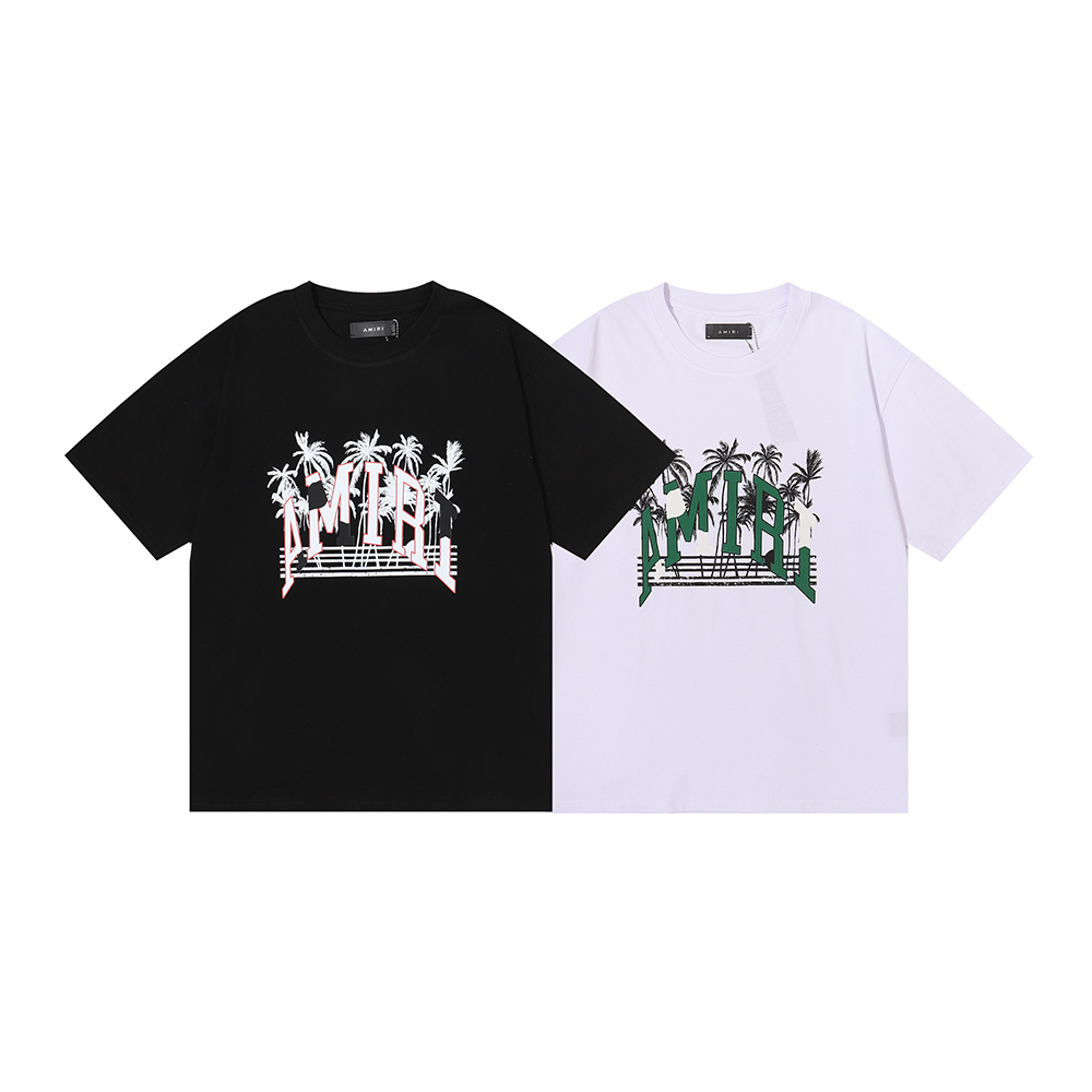 Amiri Coconut Tree Print Tee detail photo 1