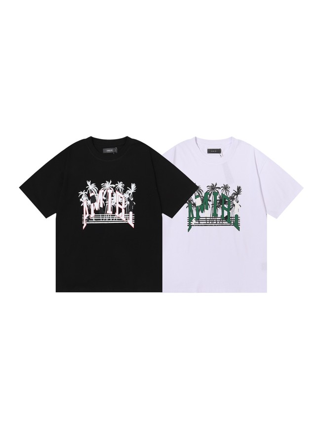 Amiri Coconut Tree Print tee 2 colors