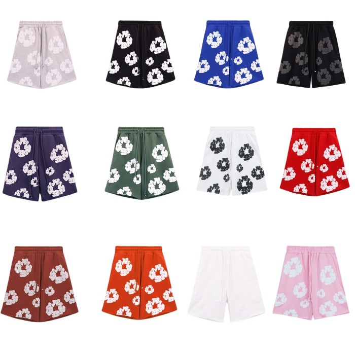 Denim Tears kapok Print tee & shorts set