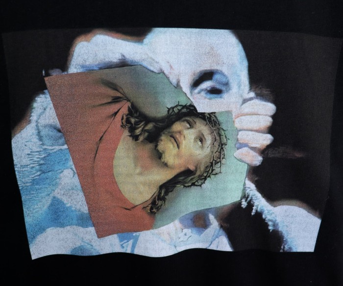 Denim Tears Vintage portrait oil painting Print tee