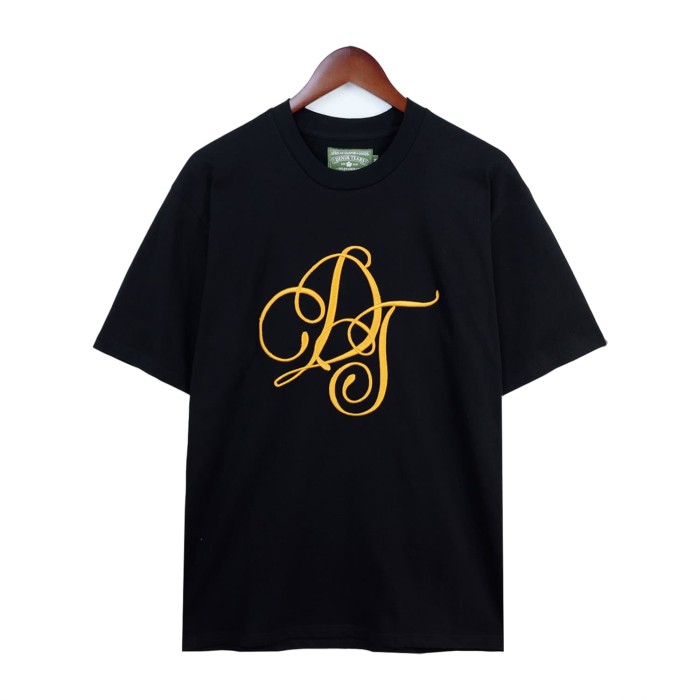 Denim Tears Simple embroidered letters tee