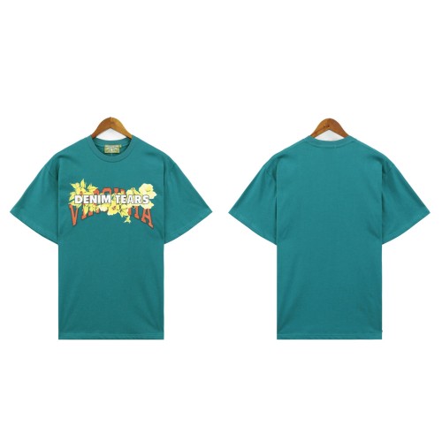 Denim Tears Yellow flower Print tee 3 colors