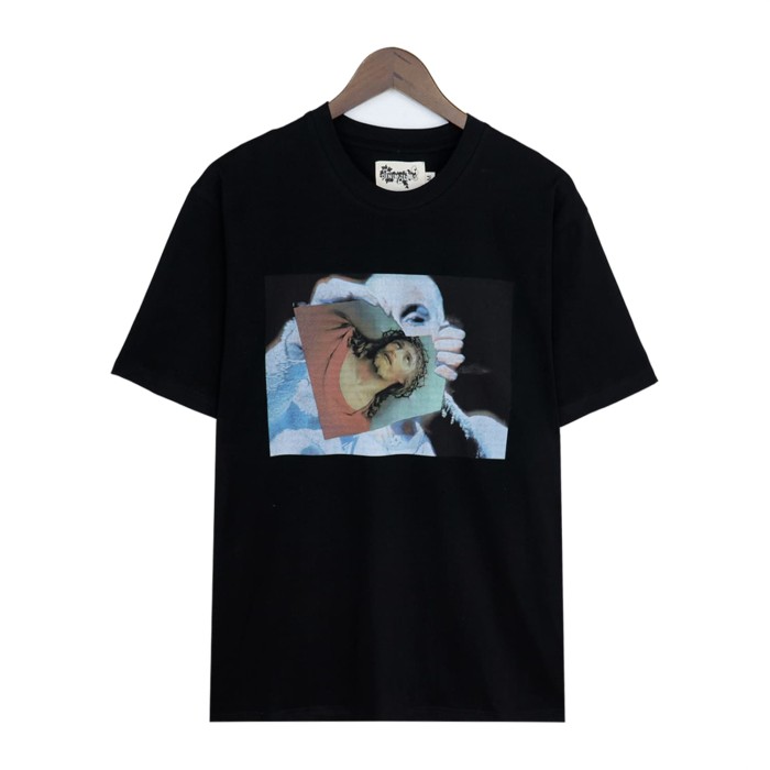 Denim Tears Vintage portrait oil painting Print tee