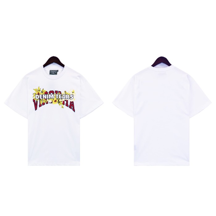 Denim Tears Yellow flower Print tee 3 colors