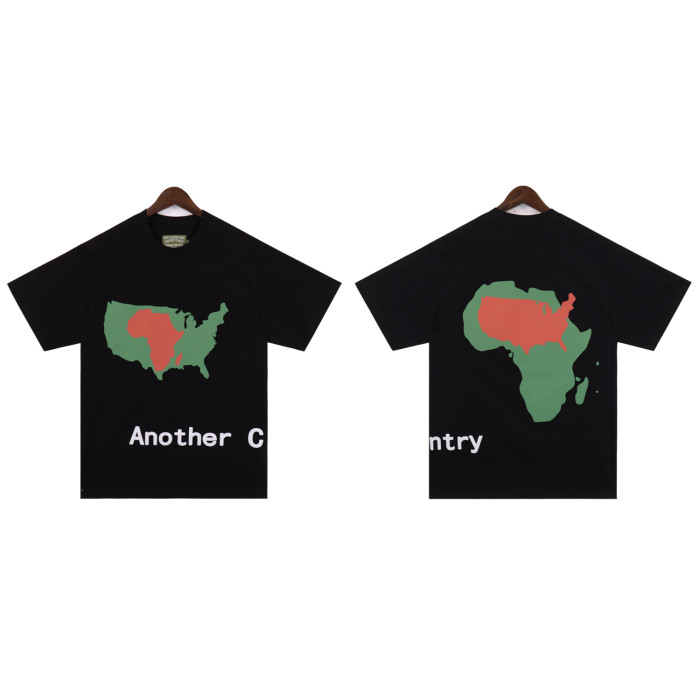 Denim Tears Cooperation map Print tee 3 colors