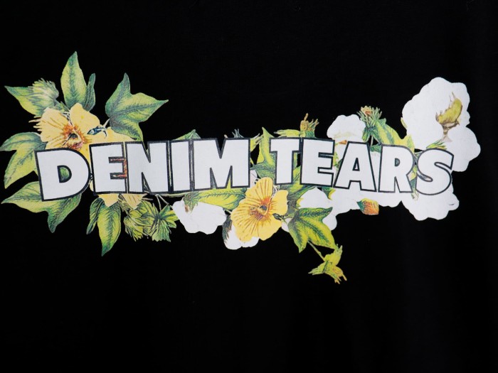 Denim Tears Vintage portrait oil painting Print tee