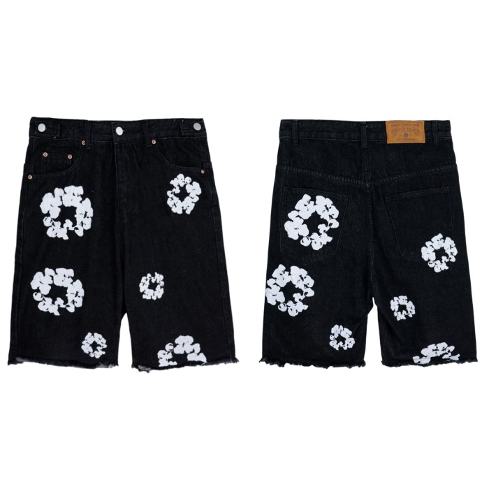 Denim Tears Kapok cotton denim shorts 3 colors