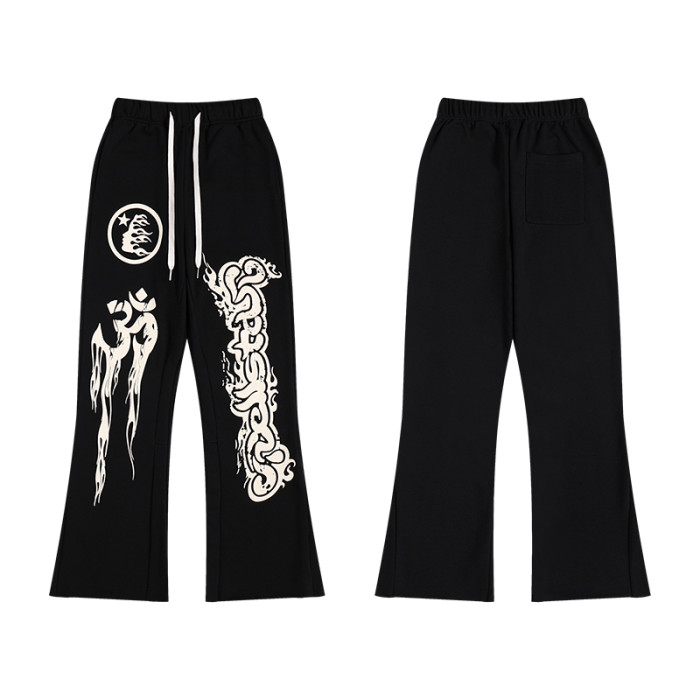 Hellstar Studio 30 flowing clouds Print hoodie & pants set 2 colors