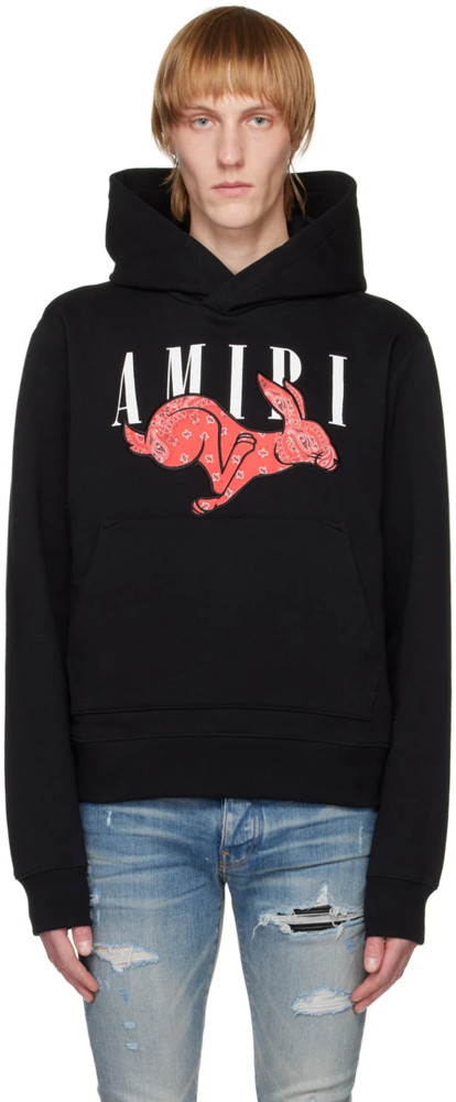 Amiri Rabbit Print hoodie 2 colors