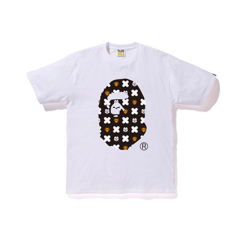 A Bathing Ape Logo Relaxed Fit Tee detail photo 2