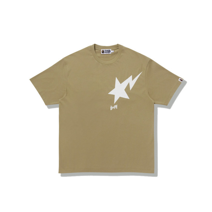 A Bathing Ape Minimalism Pithecanthropus Print tee 5 colors
