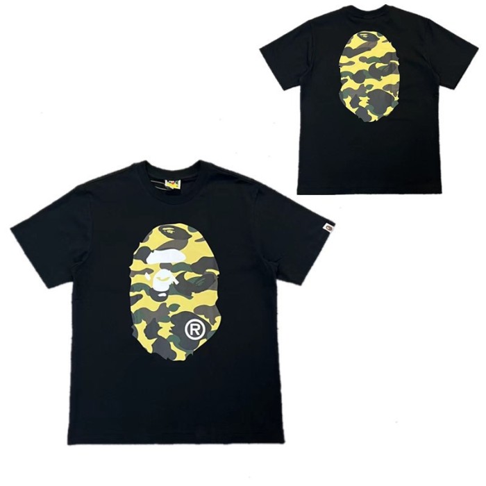 A Bathing Ape Lying Milo camouflage Print tee 16 colors