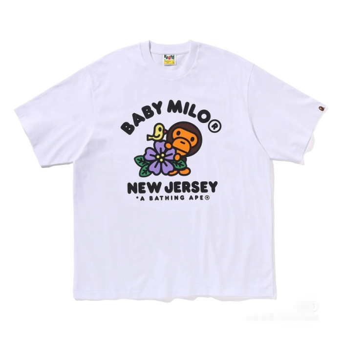 A Bathing Ape Pithecanthropus milo Print tee 16 colors