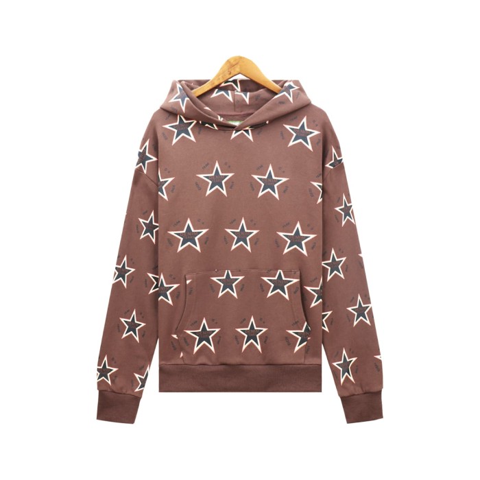Denim Tears Full print stars Print hoodie & pants set 4 colors