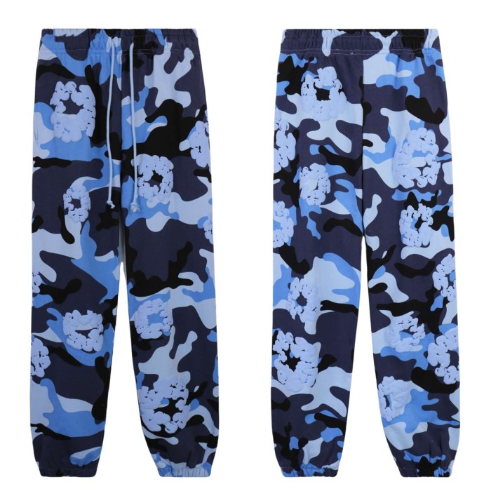 Denim Tears kapok Camouflage Print hoodie & pants set 5 colors