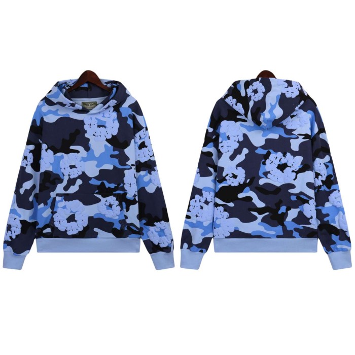 Denim Tears kapok Camouflage Print hoodie & pants set 5 colors