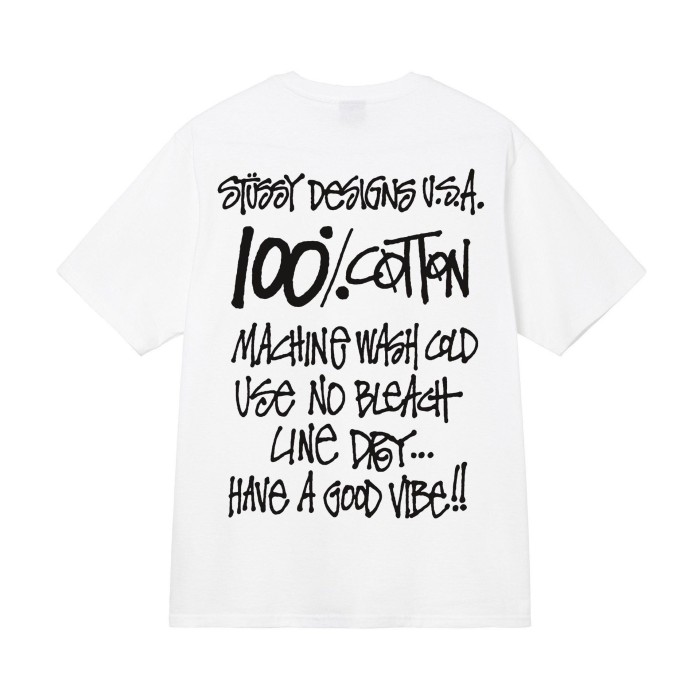 Stussy Minimalist letters Print tee 16 colors