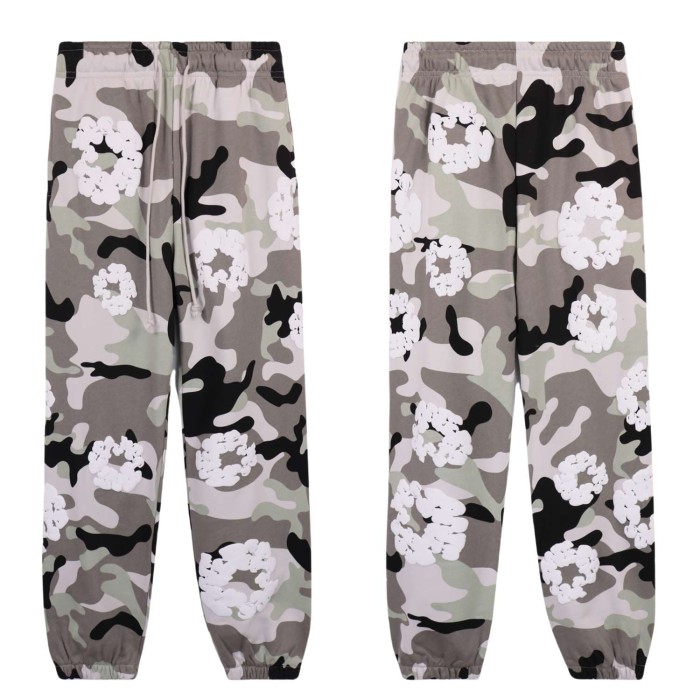 Denim Tears kapok Camouflage Print hoodie & pants set 5 colors