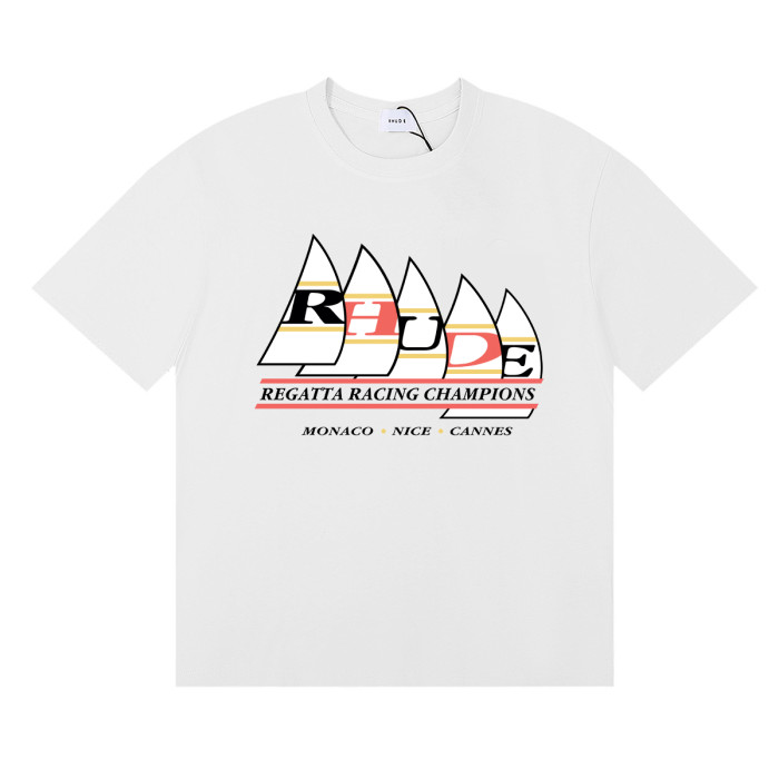 Rhude REGATTA RACING CHAMPIONS Print tee 3 colors