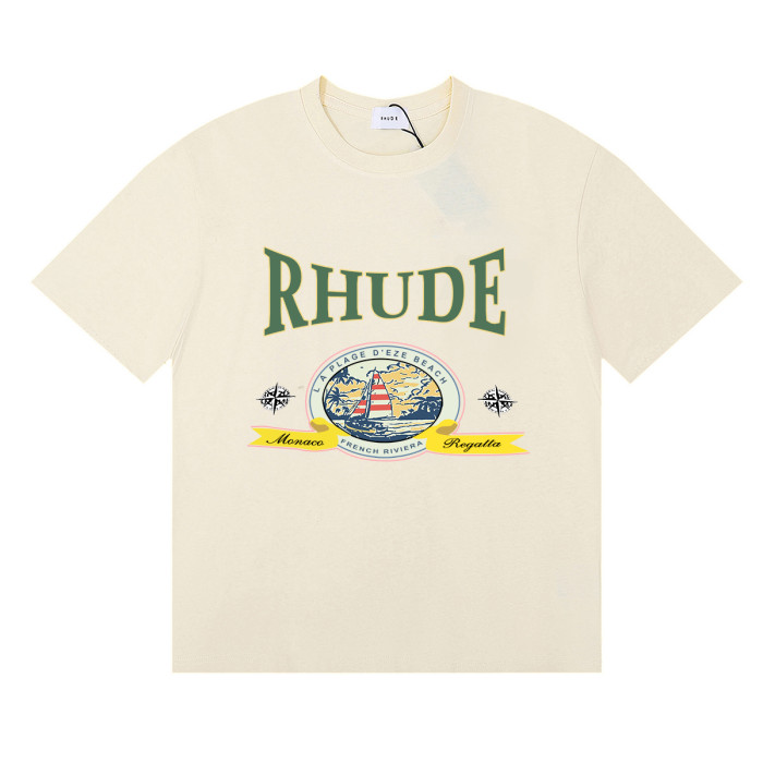 Rhude FRENCH RIVIERA Print tee 3 colors