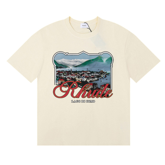Rhude LAGO DI COMO Print tee 3 colors
