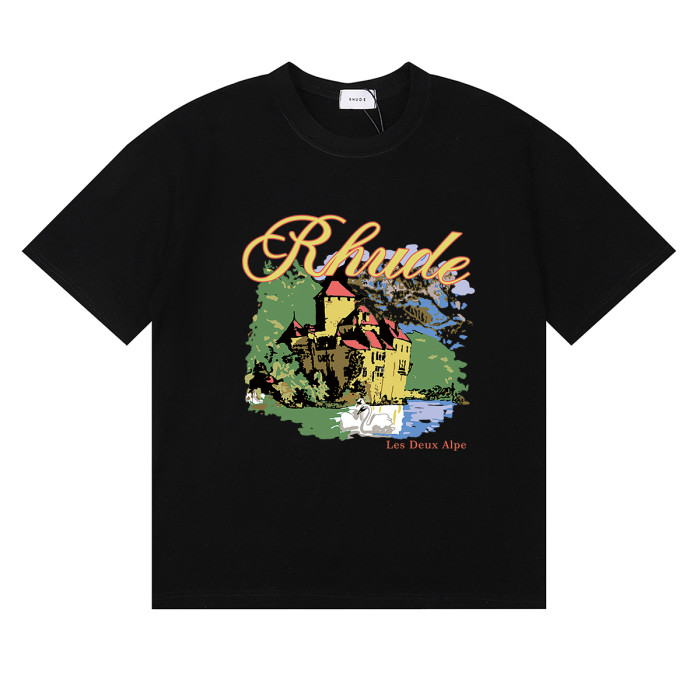 Rhude Fantasy cottage Print tee 3 colors