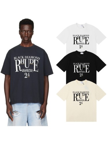 Rhude Black Diamond Print tee 3 colors