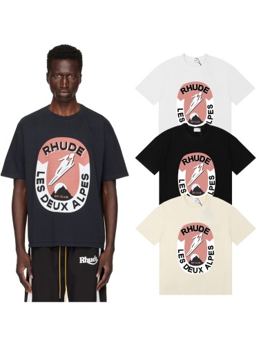 Rhude Les Deux Alpes Print tee 3 colors
