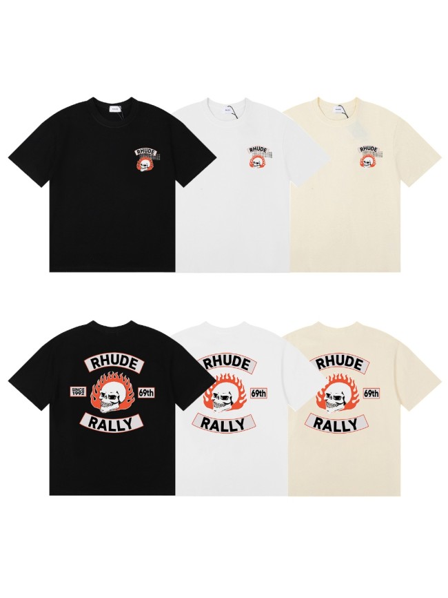 Rhude RALLY Print tee 3 colors