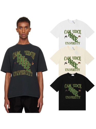 Rhude worn letters Print tee 3 colors