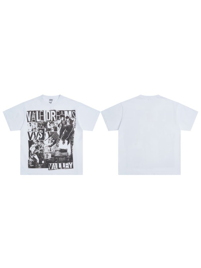 Vale Forever Play Printed Washed Version Tee