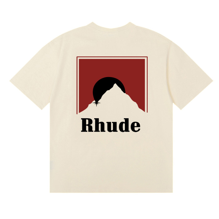 Rhude red silhouette Print tee 3 colors
