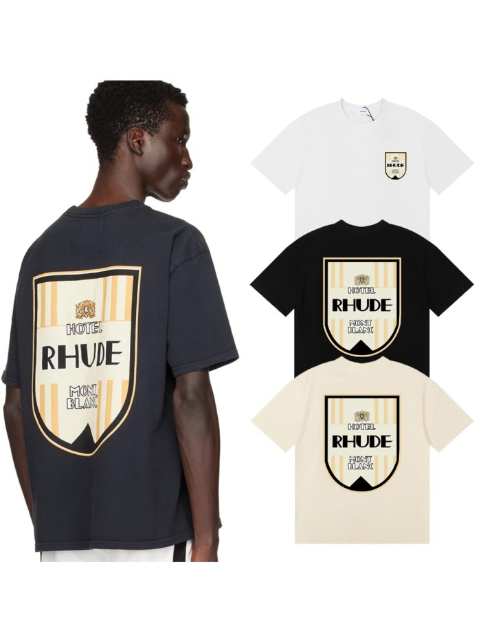 Rhude Mont Blanc Print tee 3 colors