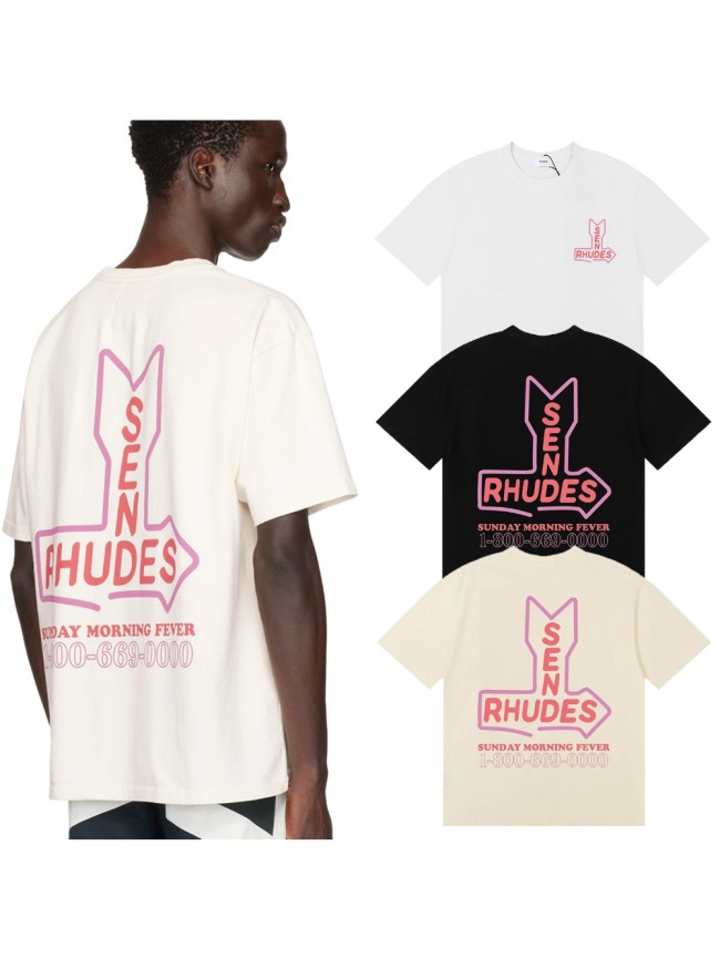Rhude compass rose Print tee 3 colors