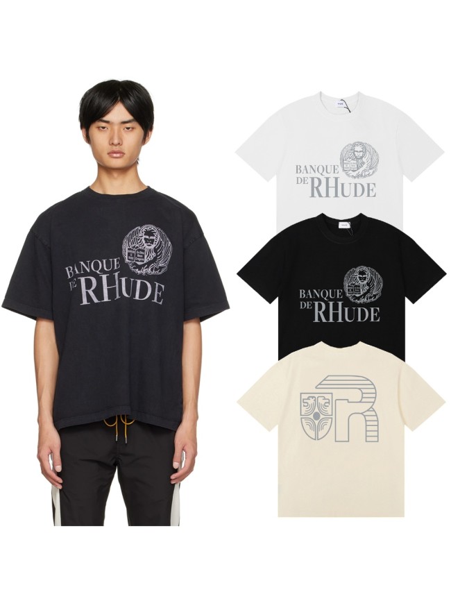 Rhude BANQUE Print tee 3 colors