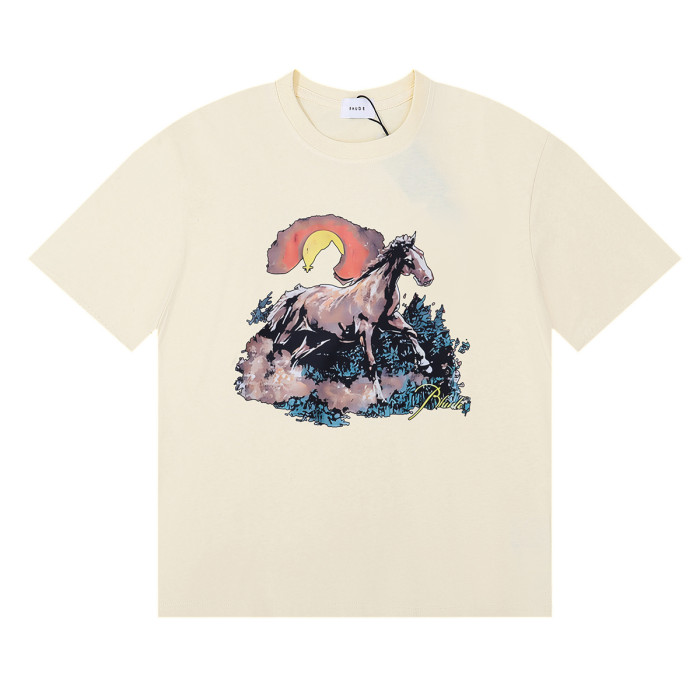 Rhude Wild horse Print tee 3 colors