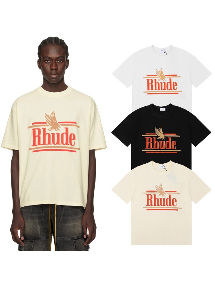 Rhude Hawk Print tee 3 colors