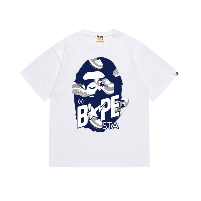 A Bathing Ape Camouflage Ape man head Print tee 14 colors