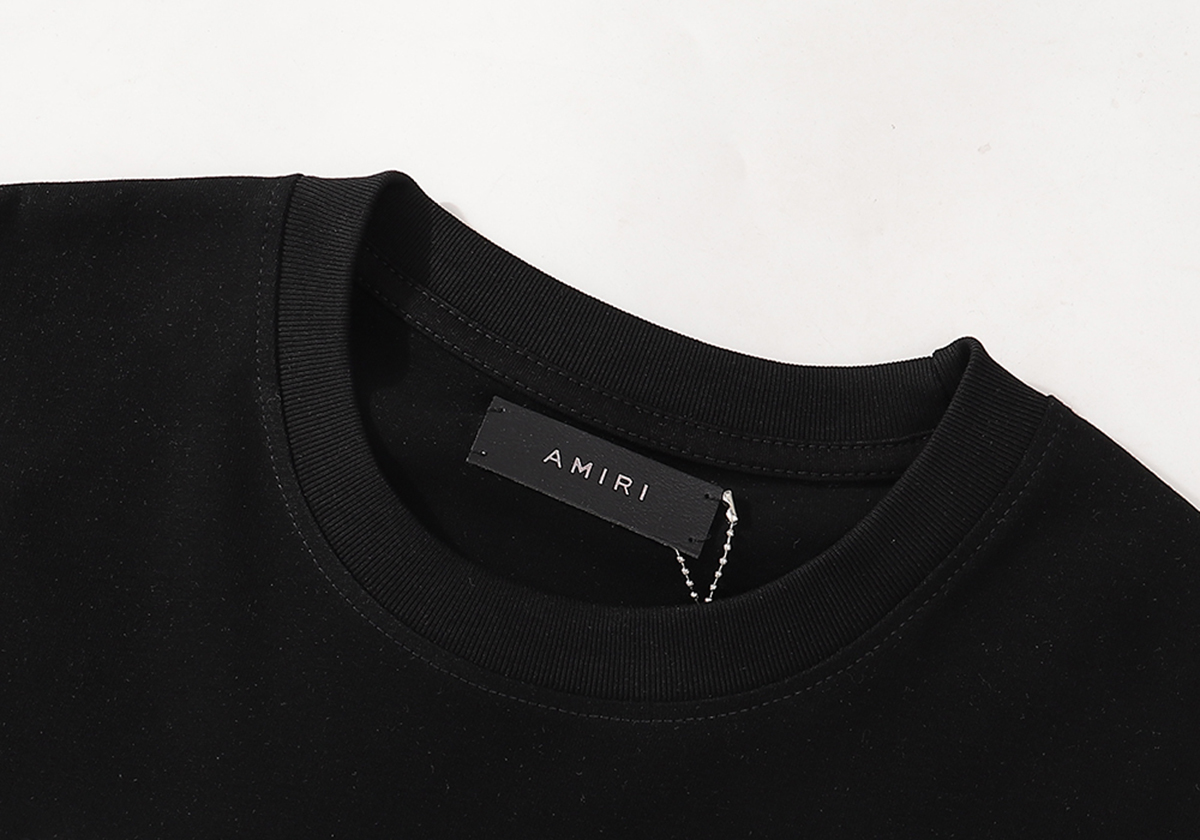 Amiri Little Letter Print Tee detail photo 4