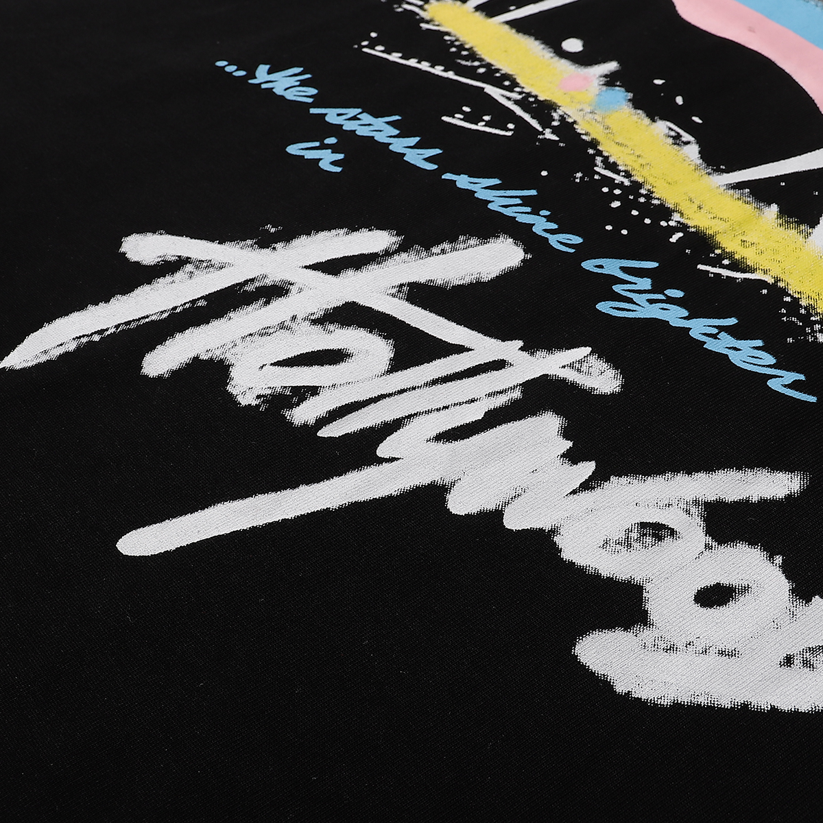 Amiri Crayon Drawing Print Tee detail photo 7