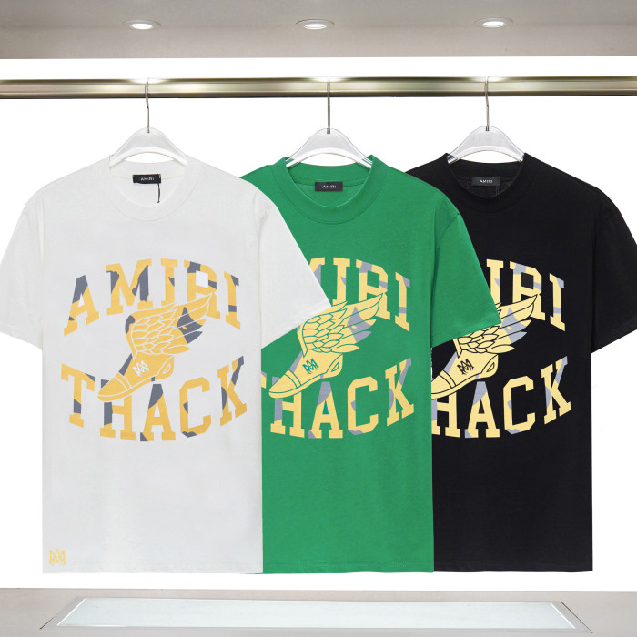 Amiri wings sneaker Print tee 2 colors