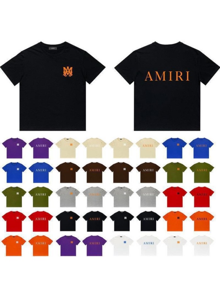 Amiri classic logo Print tee 37 colors